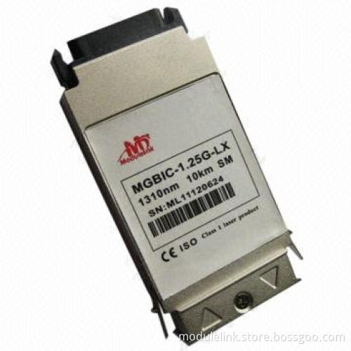 Fiber-optic Module, GBIC 1.25GB, 1,310Nm, 10km